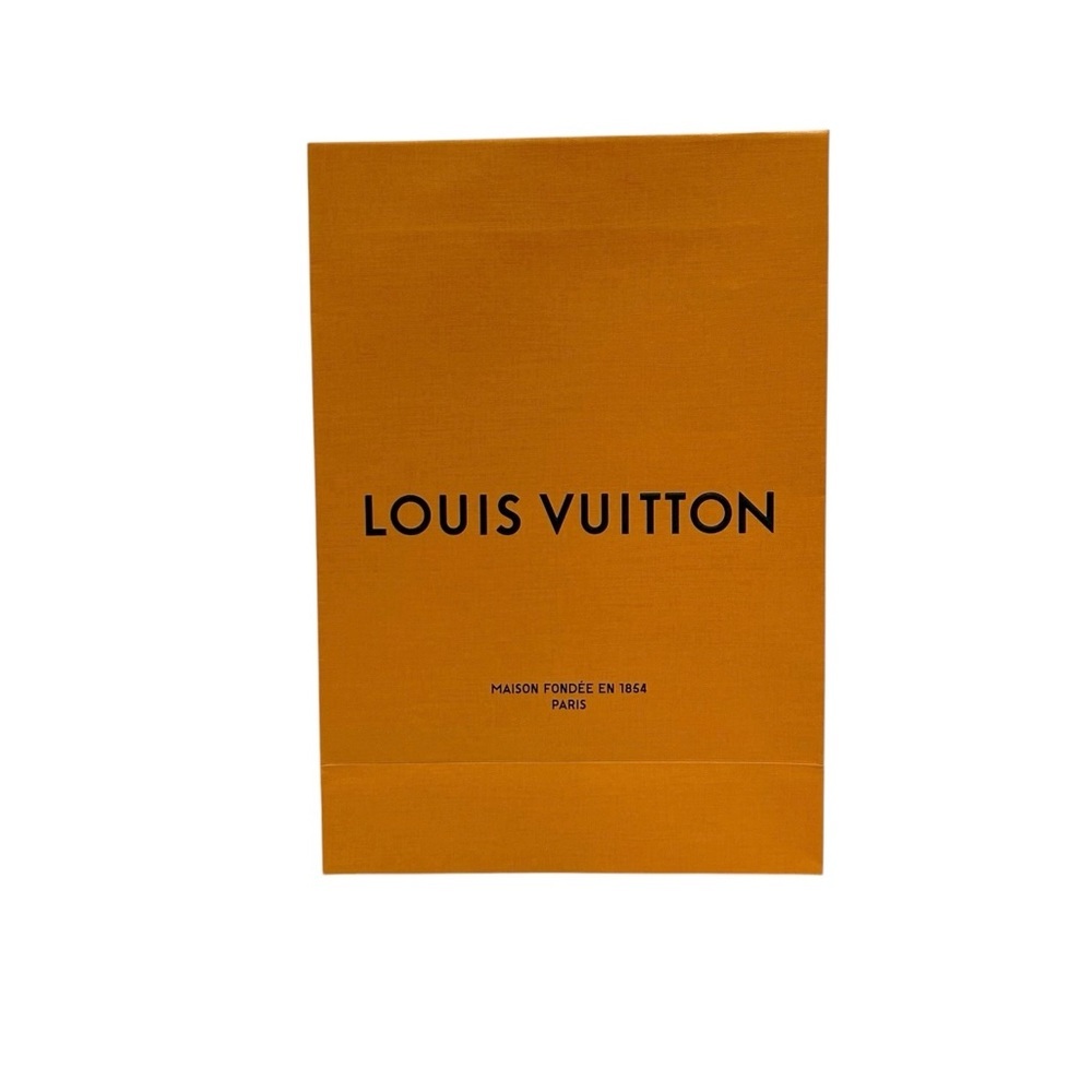 AUTHENTIC LOUIS VUITTON Gift bag Luxury Designer Presentation Orange Blue - Picture 5 of 10
